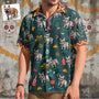 dia de los muertos custom pet photo latinos mexican personalized hawaiian shirt 1