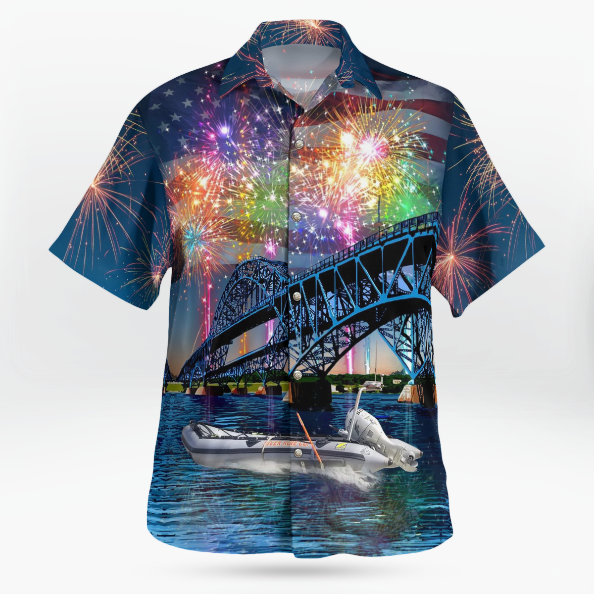 4Th Of July - Products Town Of Tonawanda New York - Hawaiian Shirt