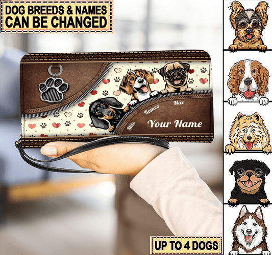 dog heart and paw pattern personalized clutch purse personalized gift for dog lovers dog dad dog mom pu034ps07 bmgifts 2 21663928385639_2000x_39545ba5 0b36 44f3 9abe fe1316d80e36