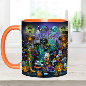 Welcome Foolish Mortals - Personalized Mouse Accent Mug DN100