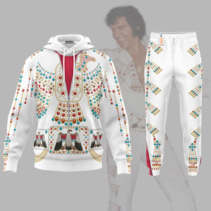 Elvis Thunderbird Costume - Costume Cosplay Hoodie Sweatshirt Sweatpants ELHS10