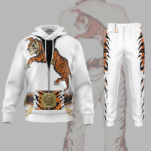 Elvis Presley Tiger Costume - Costume Cosplay  Hoodie Sweatshirt Sweatpants ELHS03