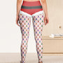 funny christmas outfits fishnet tights xmas personalized leggings 7