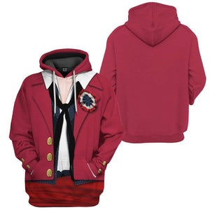 Barricade Boys Enjolras Les Miserables Costume Cosplay Hoodie