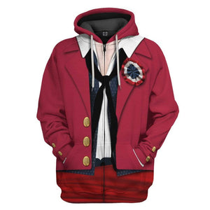 Barricade Boys Enjolras Les Miserables Costume Cosplay Hoodie