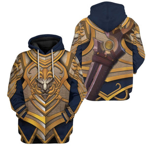 Heroes Of The Storm Anduin Wrynn Costume Cosplay Hoodie