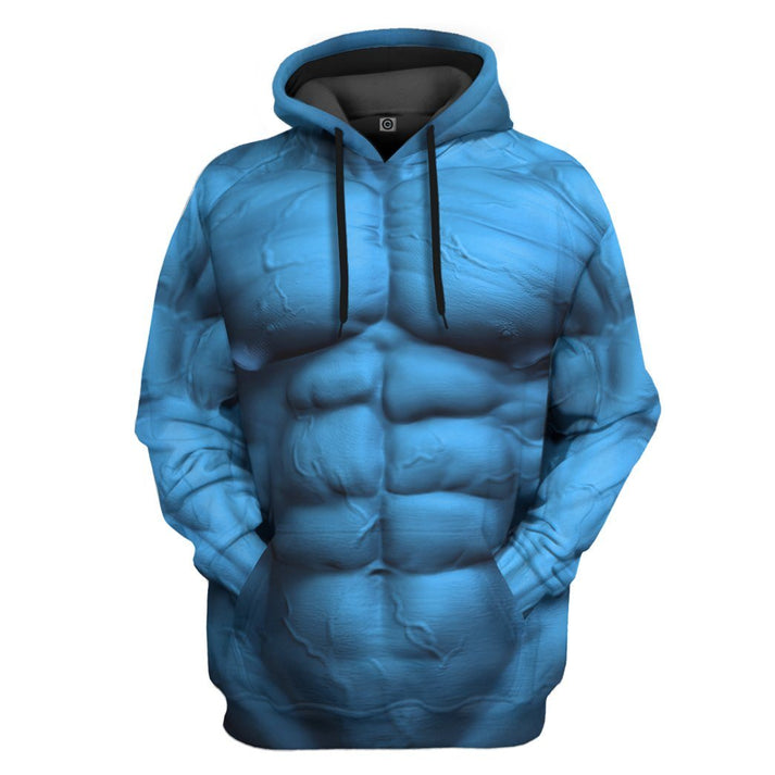 Dr Manhattan Costume Cosplay Hoodie