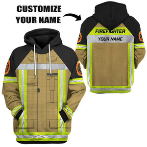 Firefighter Uniform Costume Cosplay Hoodie