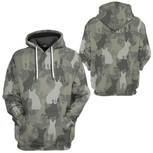 French Bulldog Camo Hoodie