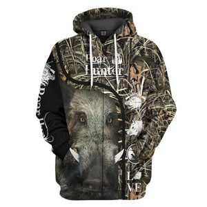 Love Boar Hunter Hoodie