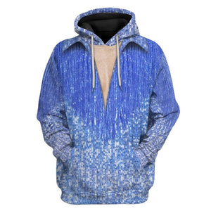 Neil Diamond Blue Suit Hoodie