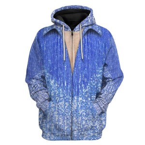 Neil Diamond Blue Suit Hoodie