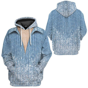 Neil Diamond Suit Blue Hoodie