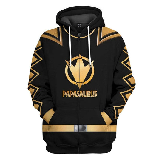 gearhuman 3d papasaurus custom hoodie apparel gh20052 3d custom fleece hoodies zip hoodie s 196155