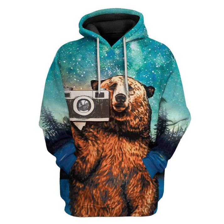 Photographer Camping Hoodie