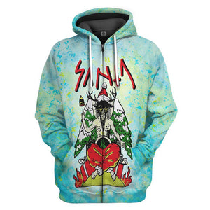 Satan Claus Hoodie For Men And Women