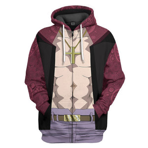 Shichibukai Mihawk One Piece Costume Hoodie