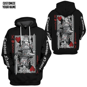 Skull Her King Hoodie For Men And Women