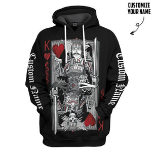 Skull Her King Hoodie For Men And Women