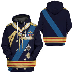 Duke Of Edinburgh Uniform Costume Cosplay Hoodie