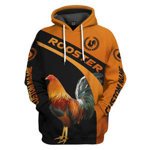 Personalized 3D Rooster Hoodie For Men And Women