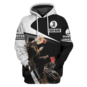 Personalized 3D Rooster Hoodie For Men And Women