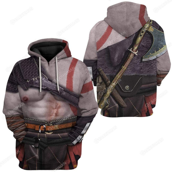 Costume Kratos God Of War Apparel - Hoodie Cosplay