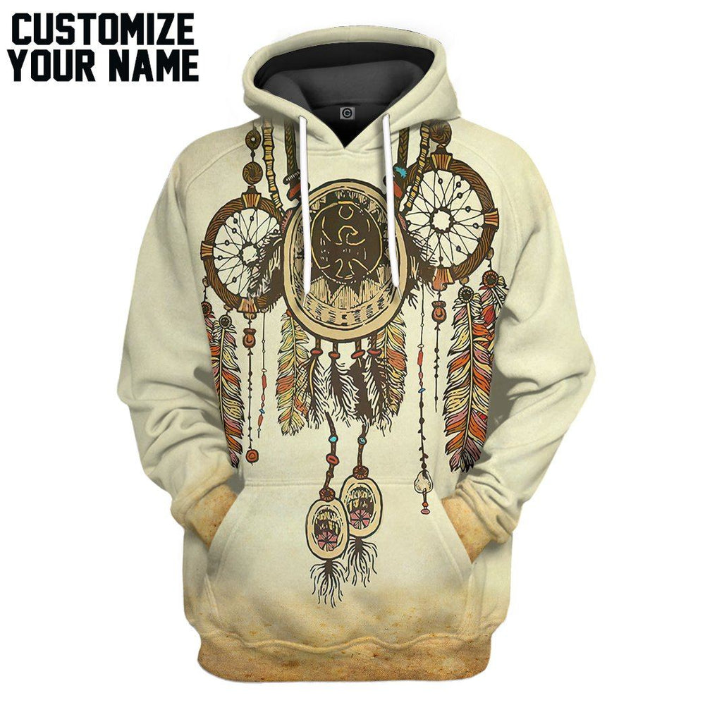 Personalized 3D Dreamcatcher Native American Hoodie