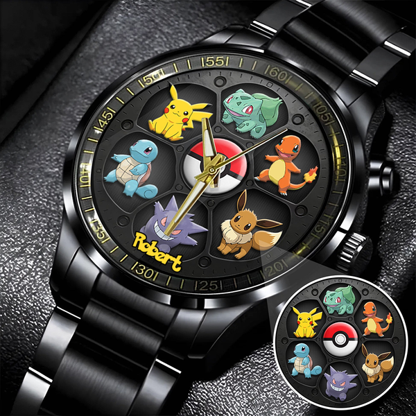 Pocket Monsters Celebrate 30th Anniversary - Personalized Hand Watch - Gift For Movie Fans