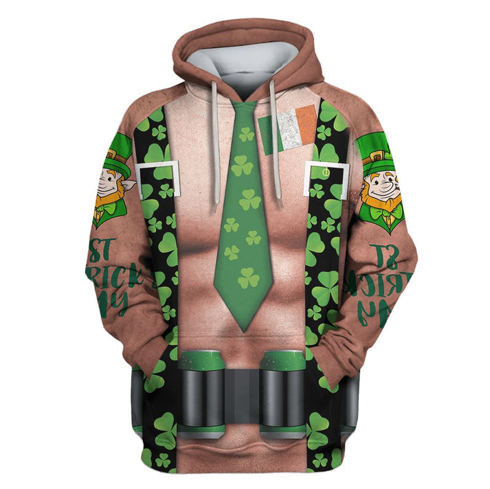 Green Man Hoodie For Men And Women