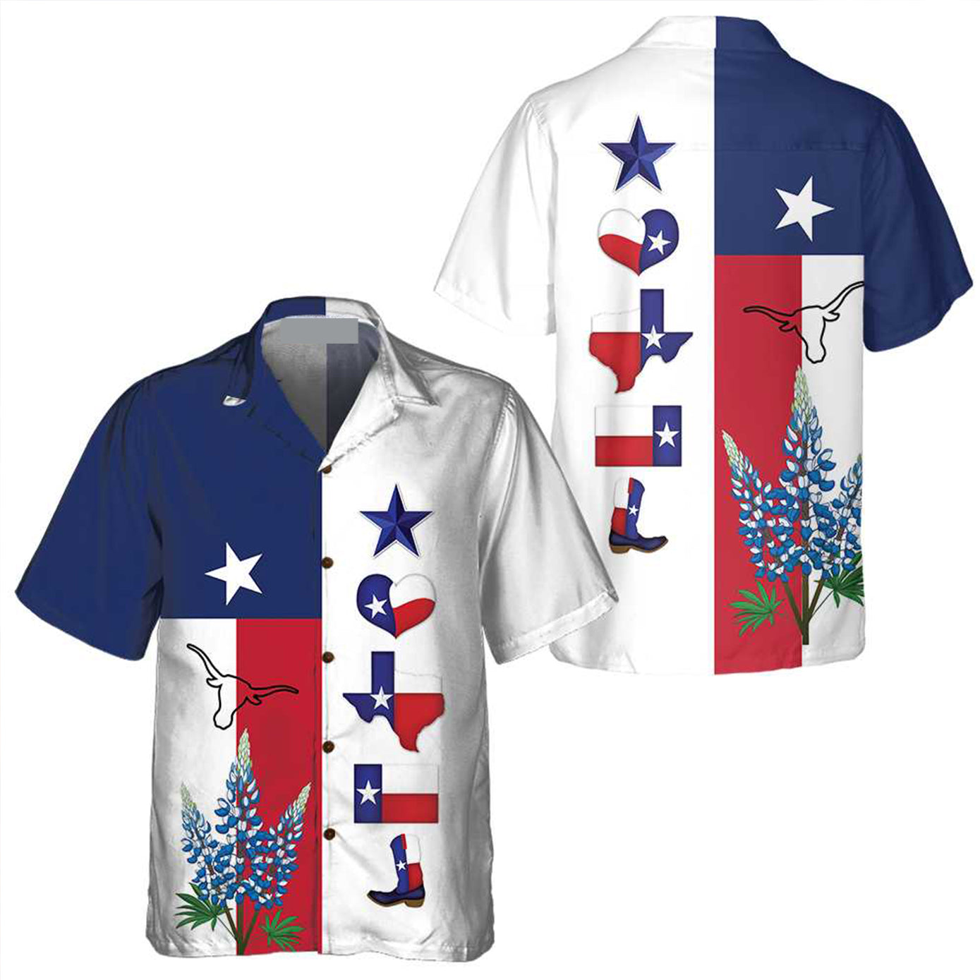 Texas Pride Hawaiian Shirt, Unique Texas Shirt, Gift For Texas Lovers