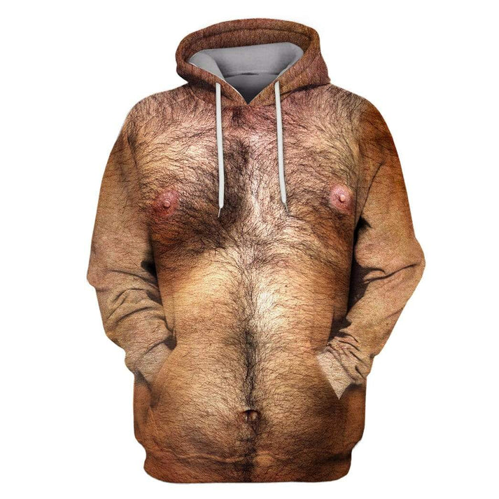 Hairy Man Hoodie For Men And Women