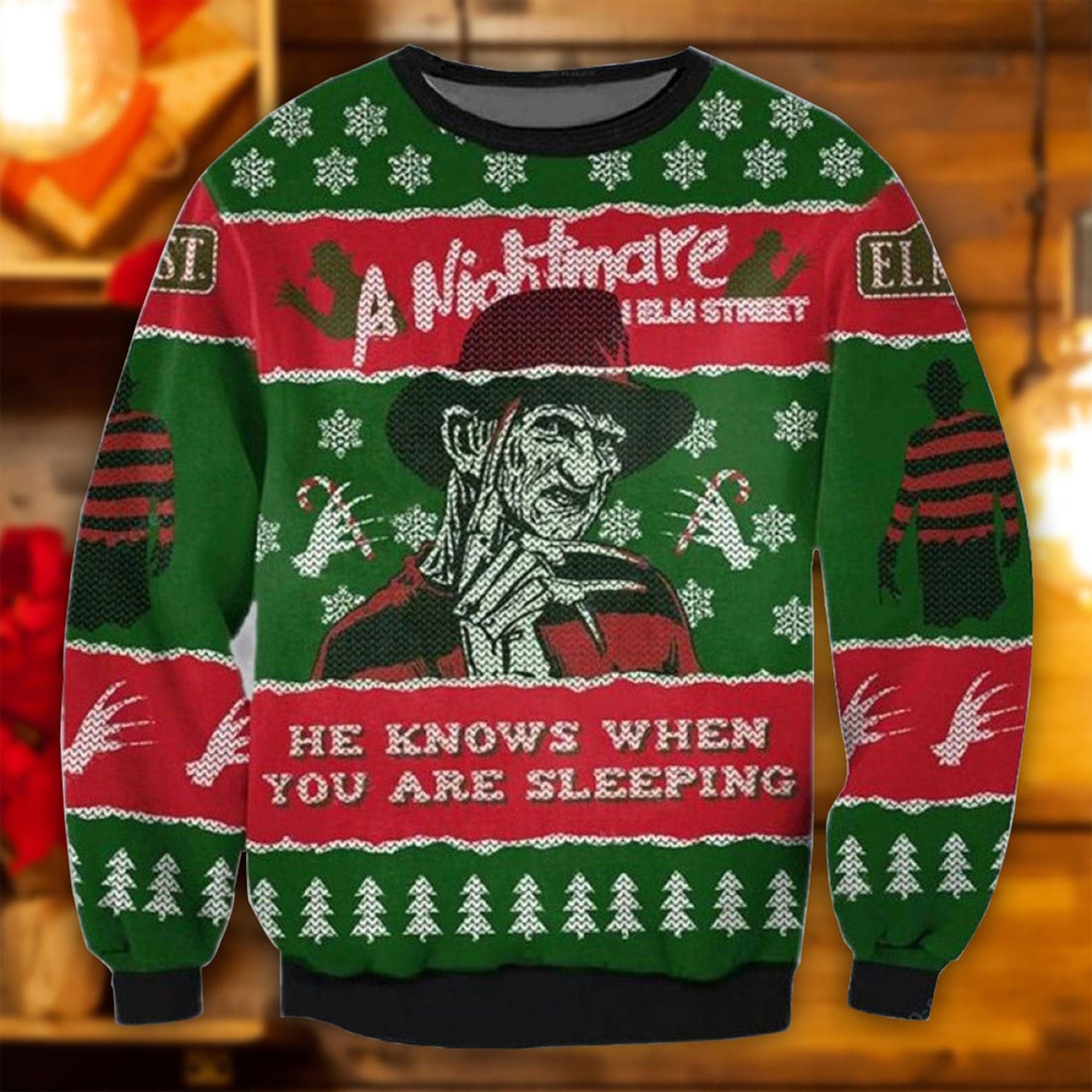 He Knows When You Are Sleeping - Ugly Sweater