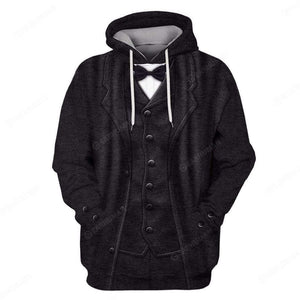 Thomas Edison Costume Cosplay Hoodie For Men And Women