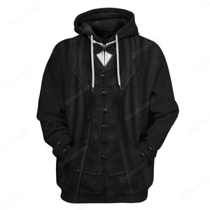 Thomas Edison Costume Cosplay Hoodie For Men And Women