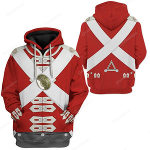 British Army Redcoats Hoodie For Men And Women