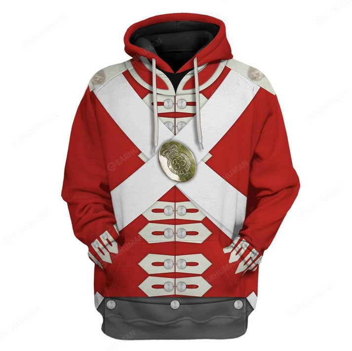 British Army Redcoats Hoodie For Men And Women