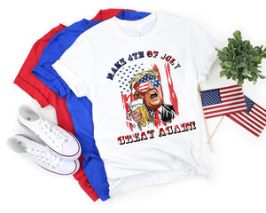 Make 4th Of July Great Again - Gift For Republican - Unisex Shirt