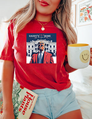 Trump President 2024  Daddy's Home White House - Unisex Shirt