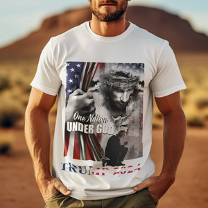 Avis89 One Nation Under God Trump 2024 - Unisex Shirt