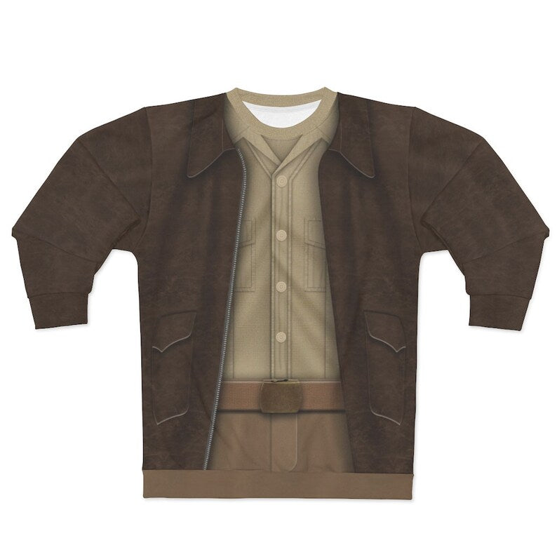 Indiana Jones Dr. Henry Walton Jones Cosplay Sweater