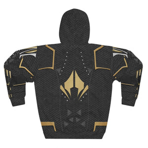 Black Panther Shuri Black And Gold Suit Hoodie