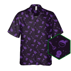 Dice shirt, Dungeons and dragons, DM gift, DnD Button Up