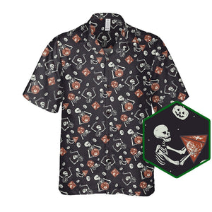 DnD Halloween shirt, DnD Hawaiian Shirt, DnD Shirt, Dice Halloween Shirt