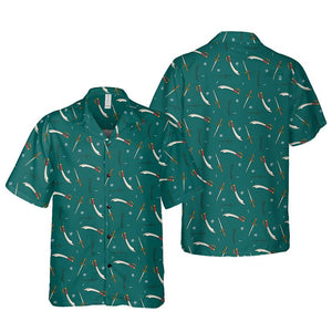 DnD Swords Shirt, DnD Hawaiian Shirt, DnD weapon shirt