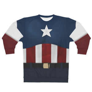 Captain America Stars And Stripes The First Avenger Sweater