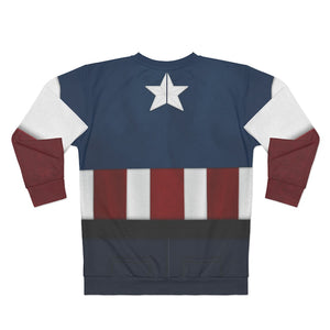 Captain America Stars And Stripes The First Avenger Sweater