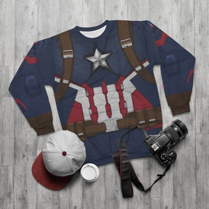 Captain America Civil War Marvel Superhero Sweater