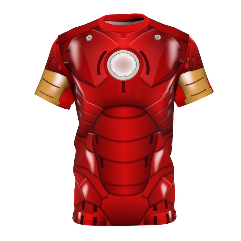 Iron Man III Armor Marvel Inspired Avengers Campus - 3D TShirt