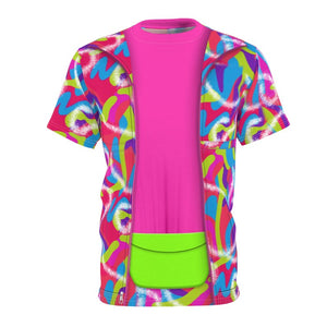 Ryan Neon Skate 80s Workout-Themed Party Halloween T-Shirt